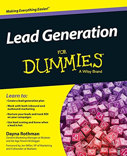 Lead Generation For Dummies (For Dummies Series) von For Dummies